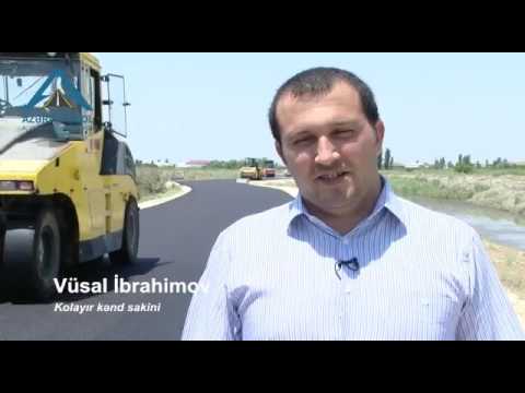 Hacqabul rayonu kolani kendinin yolu temir olundu