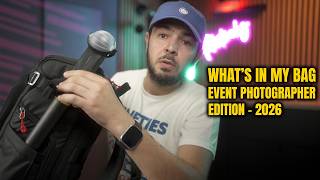 What’s in My Bag? — Event Photographer & Creator Setup for 2026!