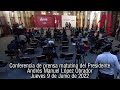 Conferencia de prensa matutina del Presidente #LópezObrador #mañanera #AMLO 9 de Junio de 2022