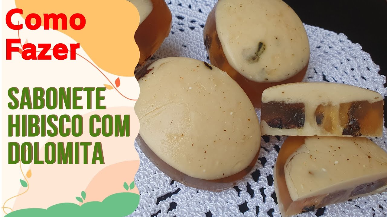 Sabonete Clareador da Pele com Hibisco e Dolomita