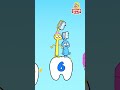 Learn to Count 1-10 with Brush Your Teeth | Kids Learn Counting Numbers | Kids Songs #shorts