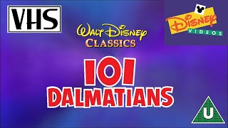 Opening to 101 Dalmatians UK VHS (1996)