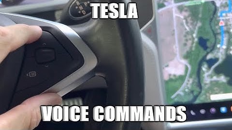 Voice commands, Tips and tricks on my old 2013 Tesla Model S with MCU2
