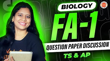 FA-1 Question Paper Discussion | Class 10 Biology | SSC 2025 | AP & TS State Board | Sunaina Ma