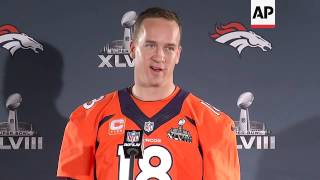 While Denver Broncos quarterback Peyton Manning talked about throwing 'ducks', Seattle Seahawks runn