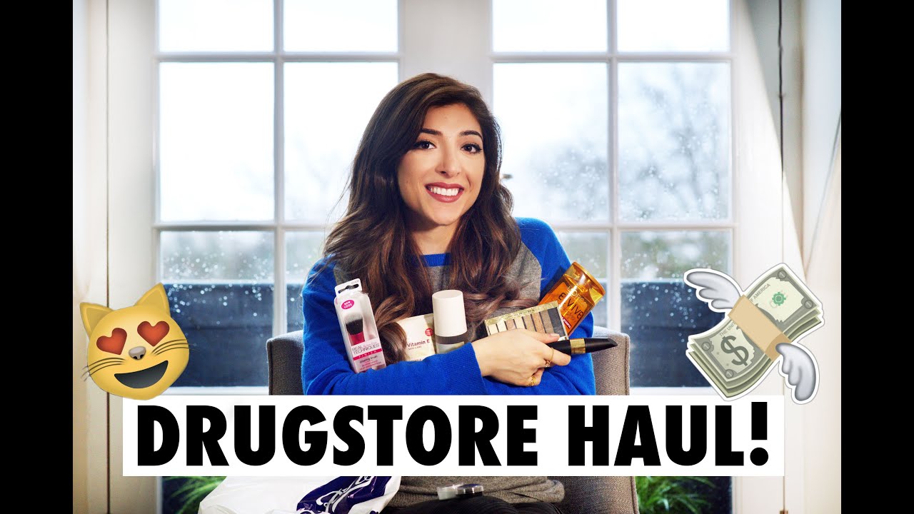 DRUGSTORE BEAUTY SHOPPING + HUGE HAUL! | Amelia Liana