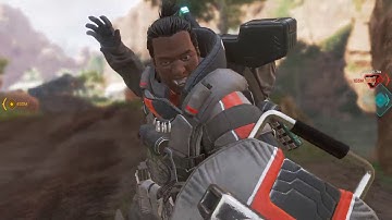 Twitch Streamer "mengiez" live with the obvious hacks on (Apex Legends)