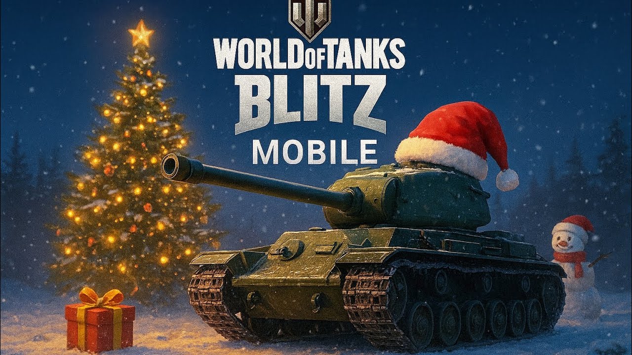   🎄  Big boss Mode Christmas - World of Tanks Blitz Mobile!