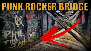 Exploring Northwich's Decaying Former Salt Works Rail Bridge Covered In Hidden 1970's Graffiti