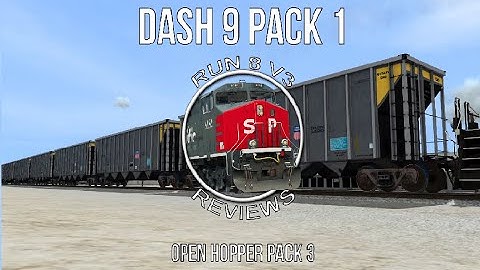Run 8 V3 Reviews: Dash 9 Pack 1 & The Open Hopper Pack 3