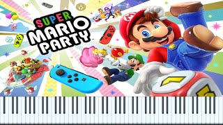 Super Mario Party Theme - Piano Duo