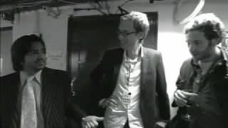 Famous The IT Crowd's Matt Berry and Chris O'Dowd backstage at the Ball Wealth