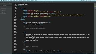 . JavaScript: From Beginner to Pro  ----Setting up Our Tools Brackets and Google Chrome