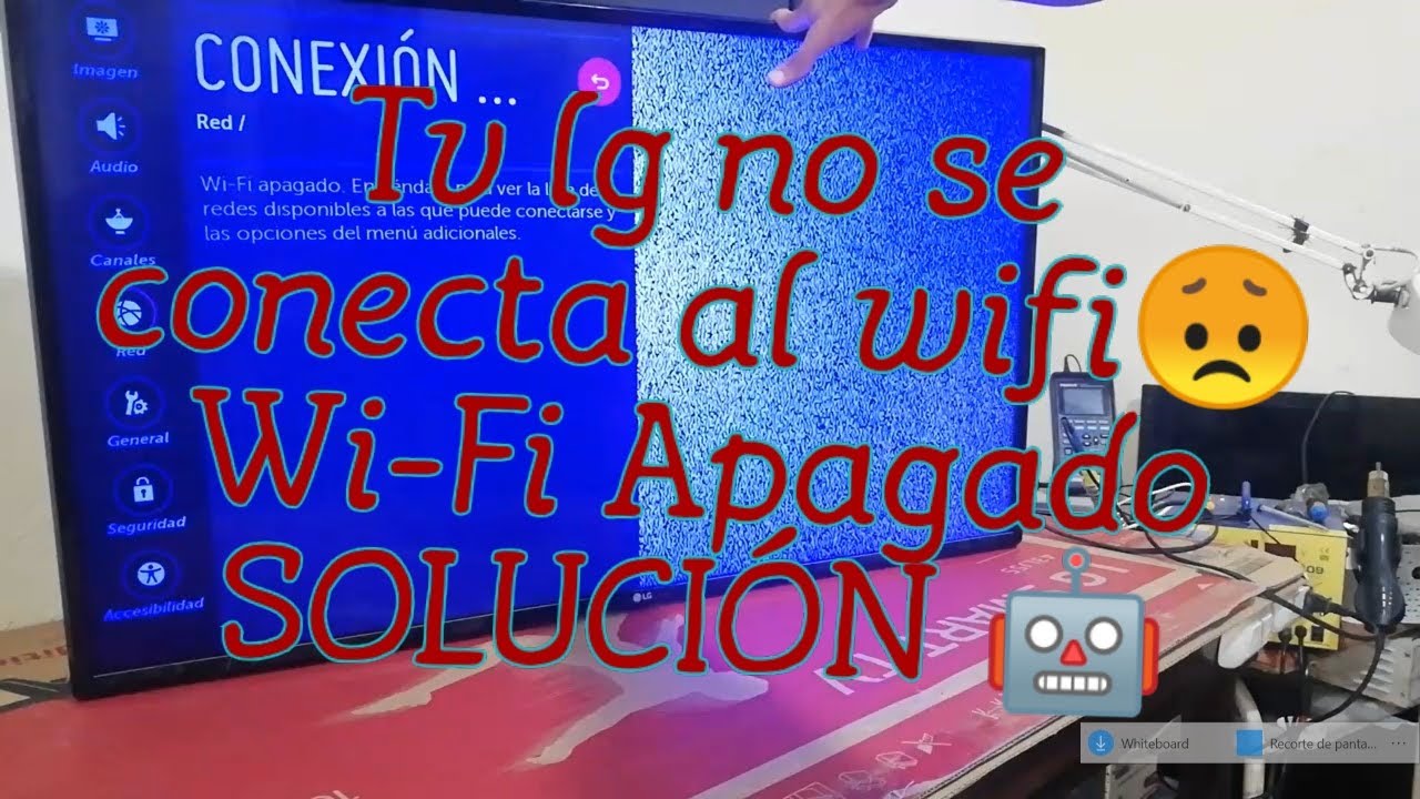 Smart Tv Lg no se conecta al 😟 Wifi Apagado....Solución 🤖