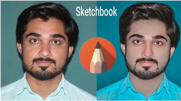 Professional skin smoothing Tutorial in Autodesk SketchBook/ 2022 New