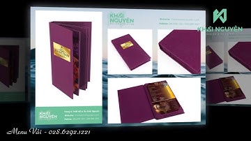 Menu Vải Linen Sang Trọng Cho Nhà Hàng, Spa, Resort, Cafe.