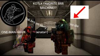 ONE MAN ARMY with Operator Class (Strategy) // Examination Roblox
