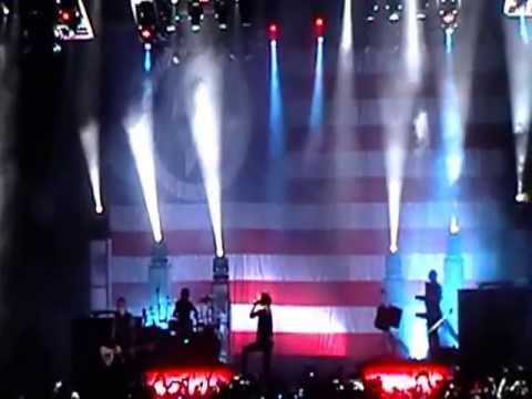 Marilyn Manson - Intro + We're From America (Live) At Mayhem Festival In Atlanta,GA (07-24-09)