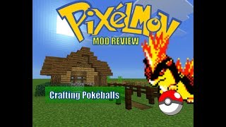 Minecraft Mod Reviews: Pixelmon- Crafting Pokeballs screenshot 4