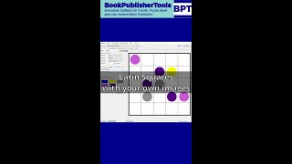 Create logic puzzles with your own images - Puzzle Maker Pro Latin Squares