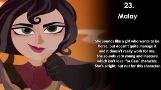 Cassandra (Tangled the Series Season 1) | PERSONAL RANKING