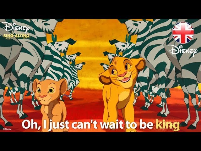 DISNEY SING-ALONGS | I Just Can't Wait To Be King - The Lion King Lyric Video | Official Disney UK class=