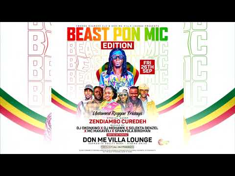 DJ OKONKWO X ZENDIAMBO CUREDEH UNTAMED REGGAE 1st Tek 2025 Reggae MixTape