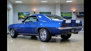 1969 Chevrolet Camaro 350 V8 Auto - Cold Start, Revs & Idle | Cold Start Muscle Car