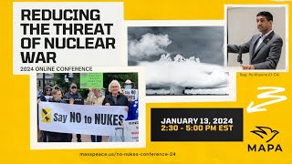 The Unsustainable Costs of Nuclear Weapons - Reducing the Threat of Nuclear War Conference 2024