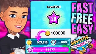 How To Earn Fame & Starcoins on MovieStarPlanet 2 FAST & FREE in 2020! *MAX LEVEL ON MSP 2* screenshot 2