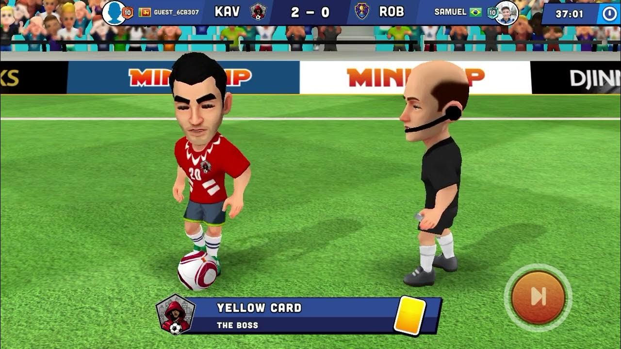 Mini football game 1vs1 level 10 YouTube