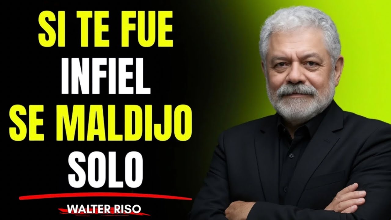 Si te fue infiel y se burlo de tu dolor aquí empieza su verdadera perdida |walter Riso