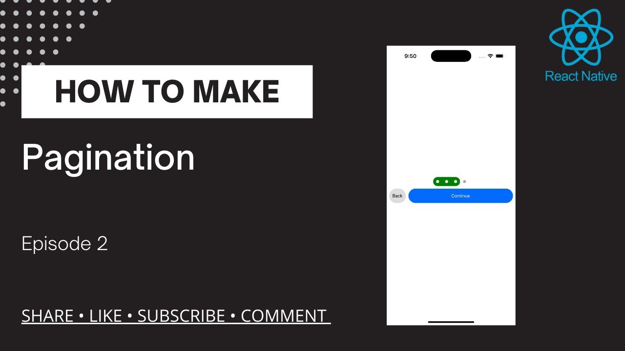 Pagination in React Native 😊😊 - YouTube