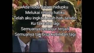 Karaoke noktah merah perkawinan - Okki oktaviani ost sinetron jadul cipt chossy pratama versi asli