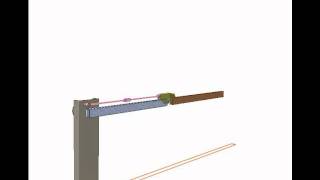 Folding barrier 2a