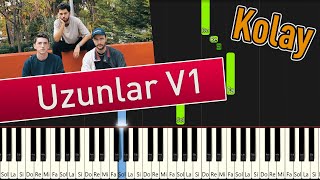 Uzunlar V1 - Kolay Piyano Nasıl Çalınır