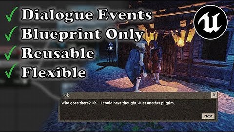 Dialogue System for Unreal Engine in 30 mins! [Tutorial]