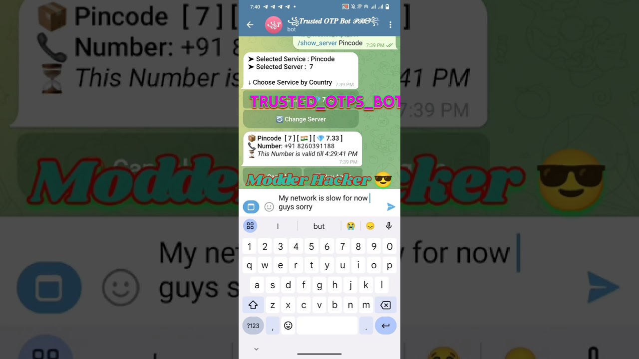 How to get virtual numbers/OTP via   @trusted_Otps_Bot India Fastest or Cheapest Bot SEE DESCRIPTION