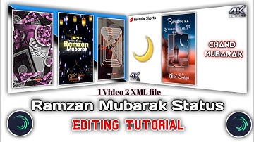 Ramzan Status Video Editing 2023 || New Shake Effect Xml File Download || Alight Motion Editing 2023