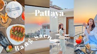 Pattaya Vlog 🌅🍹เที่ยวพัทยา ดินเนอร์บนเรือ ชมพระอาทิตย์ตกดิน ตกหมึก🛳️ Zuwala Hotel 🌊 คาเฟ่บางแสน