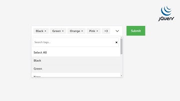 🔍 Build a Custom Multi-Select Tag Dropdown with Searchable Tags | HTML, CSS & jQuery Tutorial