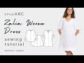 Zalia Woven Top And Dress Tutorial Zalia Woven Top And Dress Tutorial