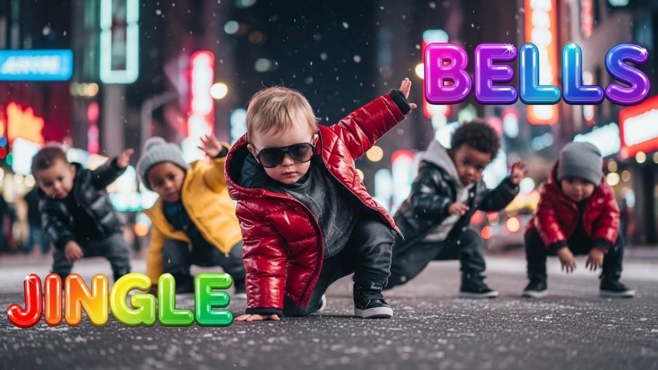 Jingle Bells Dance & Kids Christmas Songs & Toddlers Holiday Fun 2026 ...