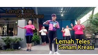 Senam Lemah Teles Koplo // Tik Tok Viral // Lusiana Malala New Maska // Senam Kreasi Vera Budiono