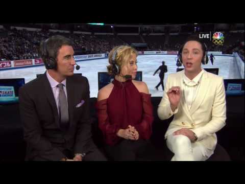 Johnny, Tara & Terry on Skate America Men