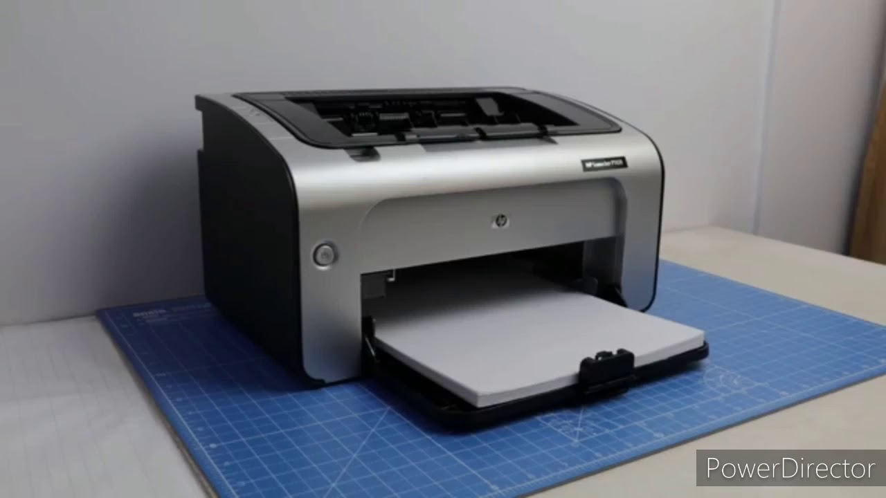 HP Laserjet P1108 Single Function Monochrome Laser Printer YouTube