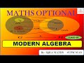 Modern Algebra-02 || UPSC Mathematics Optional || Algebra || Modern Algebra UPSC|| upscmaths||modern