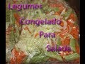 Legumes Congelados para Salada-Por Liz Frutuoso