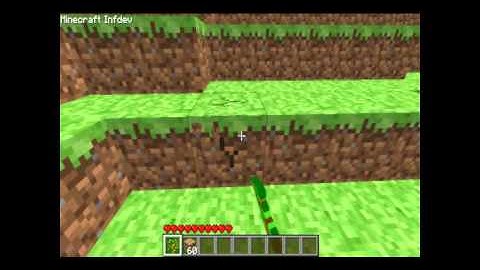 Minecraft Infdev Gameplay (1/4)