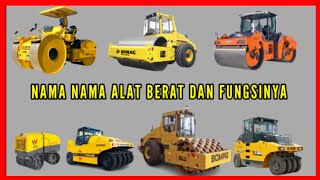 name of heavy equipment and its function | compactor, road roller, pneumatic, segment roller #shorts